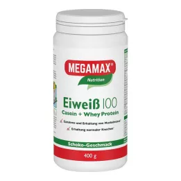 EIWEISS 100 Sjokolade Megamax-pulver, 400 g