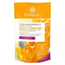 DERMASEL Badesalt+melk fra Dødehavet&Honey SPA, 1 p