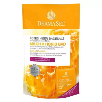 Dermasel Spa Dødehavsbad Salt Melk &amp; Honning, 1 s