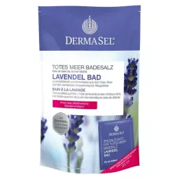 DERMASEL Badesalt fra Dødehavet+Lavendel SPA, 1 stk