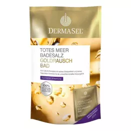 DERMASEL Badesalt fra Dødehavet+Gull EXCLUSIVE, 1 P