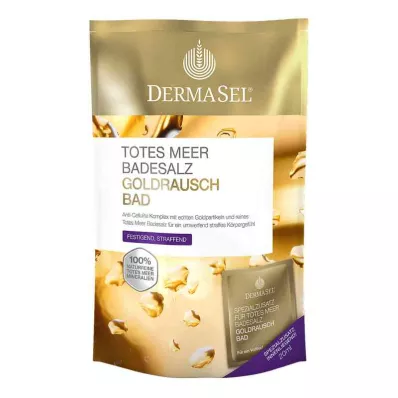 DERMASEL Badesalt fra Dødehavet+Gull EXCLUSIVE, 1 P