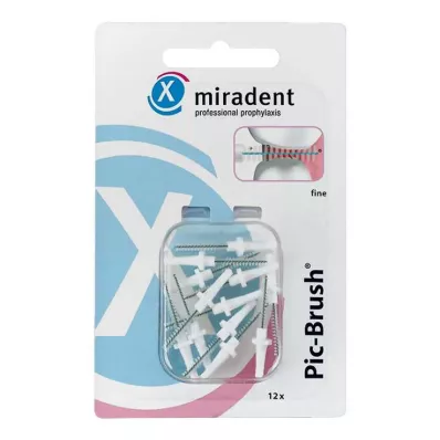 PIC BRUSH Interdental b.erstatning b.2 mm hvit, 12 stk PIC BRUSH Interdental b.erstatning b.2 mm hvit, 12 stk