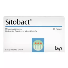 SITOBACT Kapsler, 15 stk