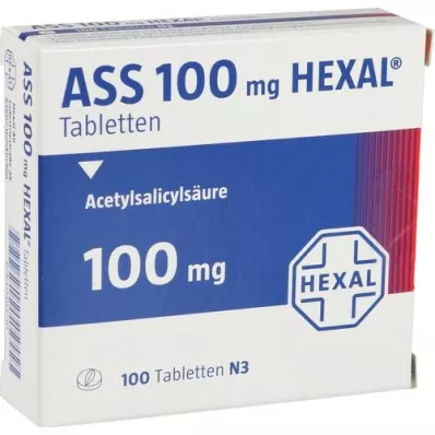 ASS 100 HEXAL tabletter, 100 stk