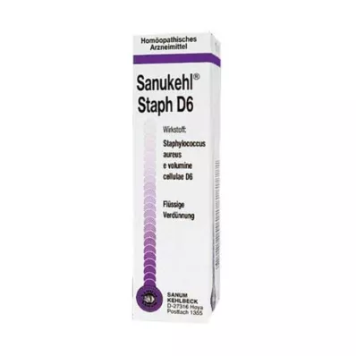 SANUKEHL Staph D 6 dråper, 10 ml