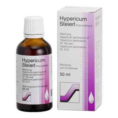 HYPERICUM STEIERL Potency Accord-dråper, 50 ml