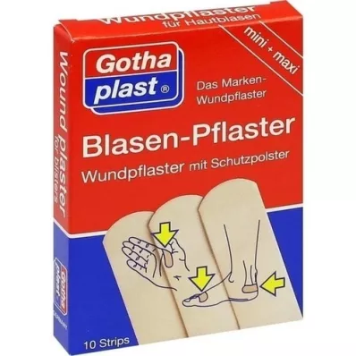 GOTHAPLAST Plaster for hudblemmer, 10 stk