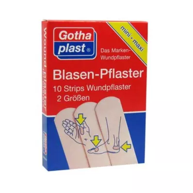 GOTHAPLAST Plaster for hudblemmer, 10 stk