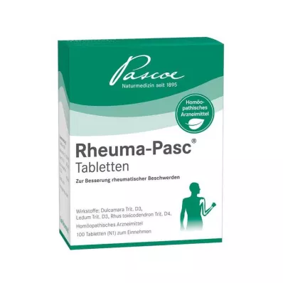 RHEUMA PASC Tabletter, 100 stk RHEUMA PASC Tabletter, 100 stk