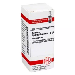 ACIDUM HYDROCHLORICUM D 30 globuler, 10 g