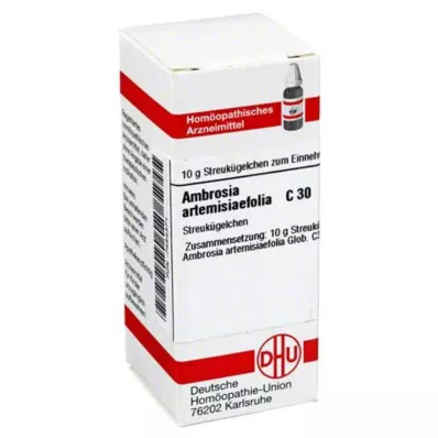 AMBROSIA ARTEMISIAEFOLIA C 30 globuler, 10 g AMBROSIA ARTEMISIAEFOLIA C 30 globuler, 10 g