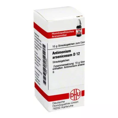 ANTIMONIUM ARSENICOSUM D 12 globuler, 10 g ANTIMONIUM ARSENICOSUM D 12 globuler, 10 g