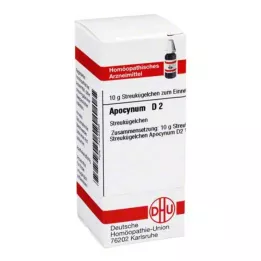APOCYNUM D 2 globuli, 10 g