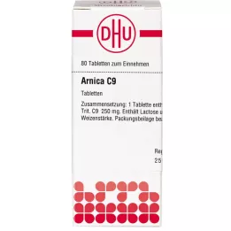 ARNICA C 9 tabletter, 80 stk