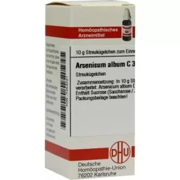 ARSENICUM ALBUM C 3 kuler, 10 g