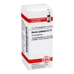 AURUM JODATUM D 12 globuler, 10 g