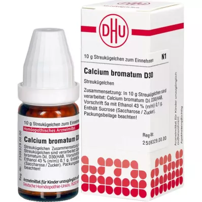 CALCIUM BROMATUM D 30 globuler, 10 g