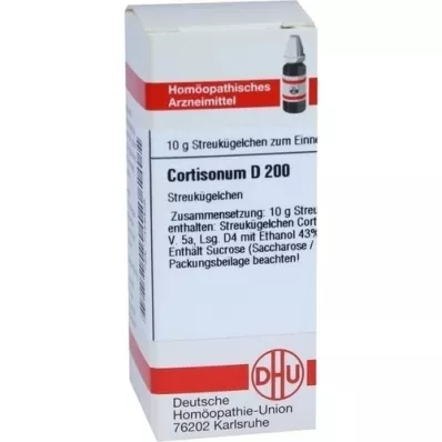 CORTISONUM D 200 globuler, 10 g