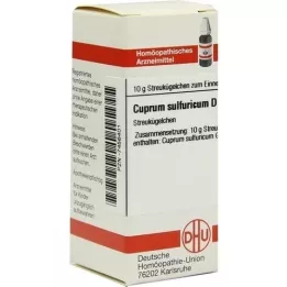 CUPRUM SULFURICUM D 12 globuler, 10 g