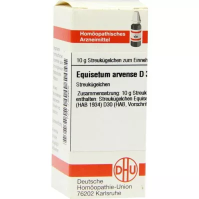 DHU Equisetum arvense D 30 kuler, 10 g DHU Equisetum arvense D 30 kuler, 10 g