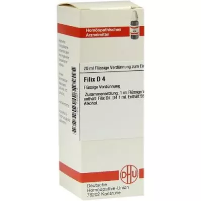 Filix D4-fortynning (20 ml)