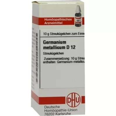 GERMANIUM METALLICUM D 12 globuler, 10 g