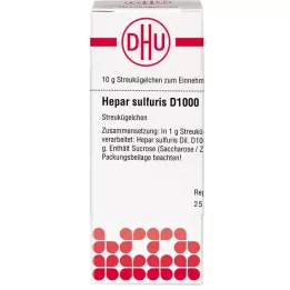 HEPAR SULFURIS D 1000 kuler, 10 g