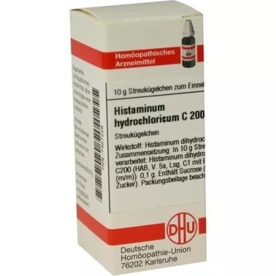 HISTAMINUM hydrochloricum C 200 globuler, 10 g