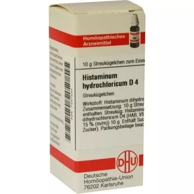 HISTAMINUM hydrochloricum D 4 kuler, 10 g
