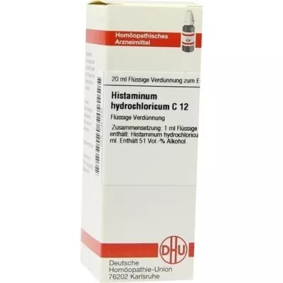HISTAMINUM hydrochloricum C 12 fortynning, 20 ml