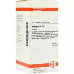 Ichthyolum D6 tabletter (200 stykker)