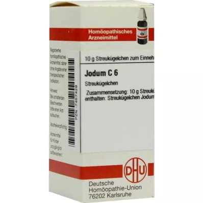 JODUM C 6 globuli, 10 g JODUM C 6 globuli, 10 g