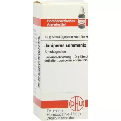 JUNIPERUS COMMUNIS D 6 globuli, 10 g