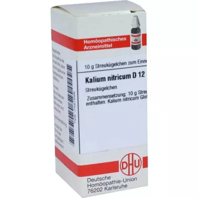 KALIUM NITRICUM D 12 globuler, 10 g