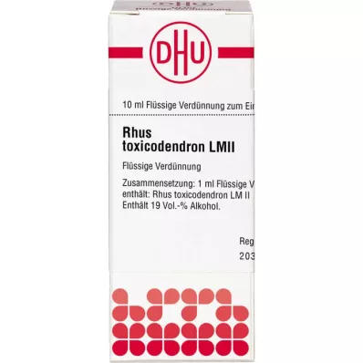 RHUS TOXICODENDRON LM II Fortynning, 10 ml