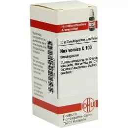 NUX VOMICA C 100 globuler, 10 g