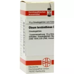 OLEUM TEREBINTHINAE D 30 globuler, 10 g