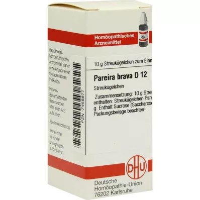 DHU Pareira Brava D 12 kuler, 10 g DHU Pareira Brava D 12 kuler, 10 g