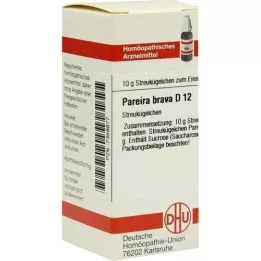 PAREIRA BRAVA D 12 globuler, 10 g