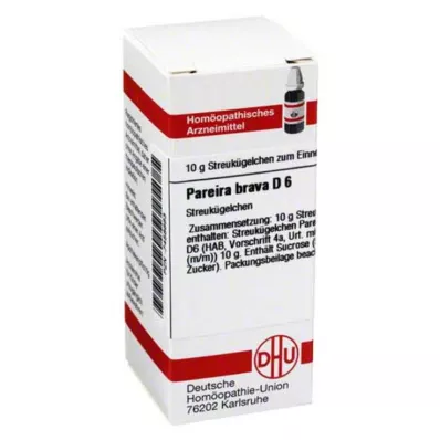 DHU Pareira Brava D 6 kuler, 10 g DHU Pareira Brava D 6 kuler, 10 g