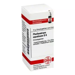 PHELLANDRIUM AQUATICUM D 6 globuli, 10 g