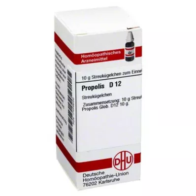 DHU Propolis D 12 kuler, 10 g DHU Propolis D 12 kuler, 10 g