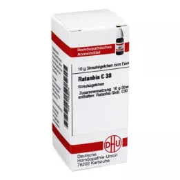 RATANHIA C 30 globuler, 10 g