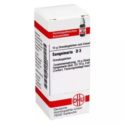 DHU Sanguinaria D 3 kuler, 10 g DHU Sanguinaria D 3 kuler, 10 g