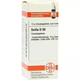 SCILLA D 30 globuler, 10 g