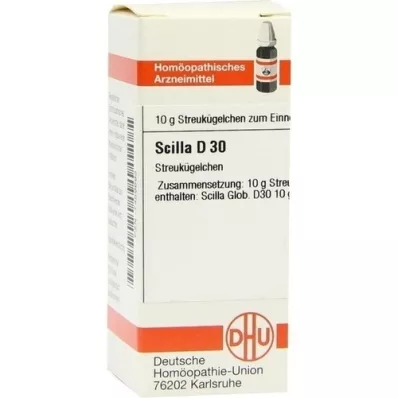 SCILLA D 30 globuler, 10 g