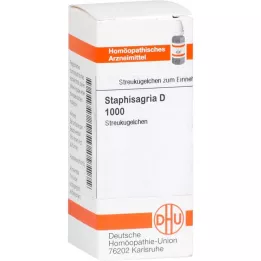 DHU Staphisagria D 1000 kuler, 10 g