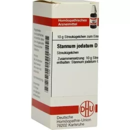 STANNUM JODATUM D 12 globuler, 10 g