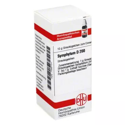 SYMPHYTUM D 200 globuler, 10 g SYMPHYTUM D 200 globuler, 10 g